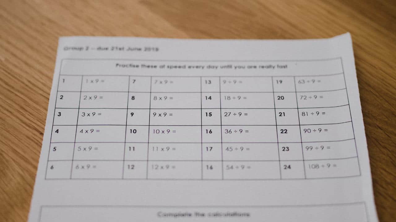 Räkna multiplikation